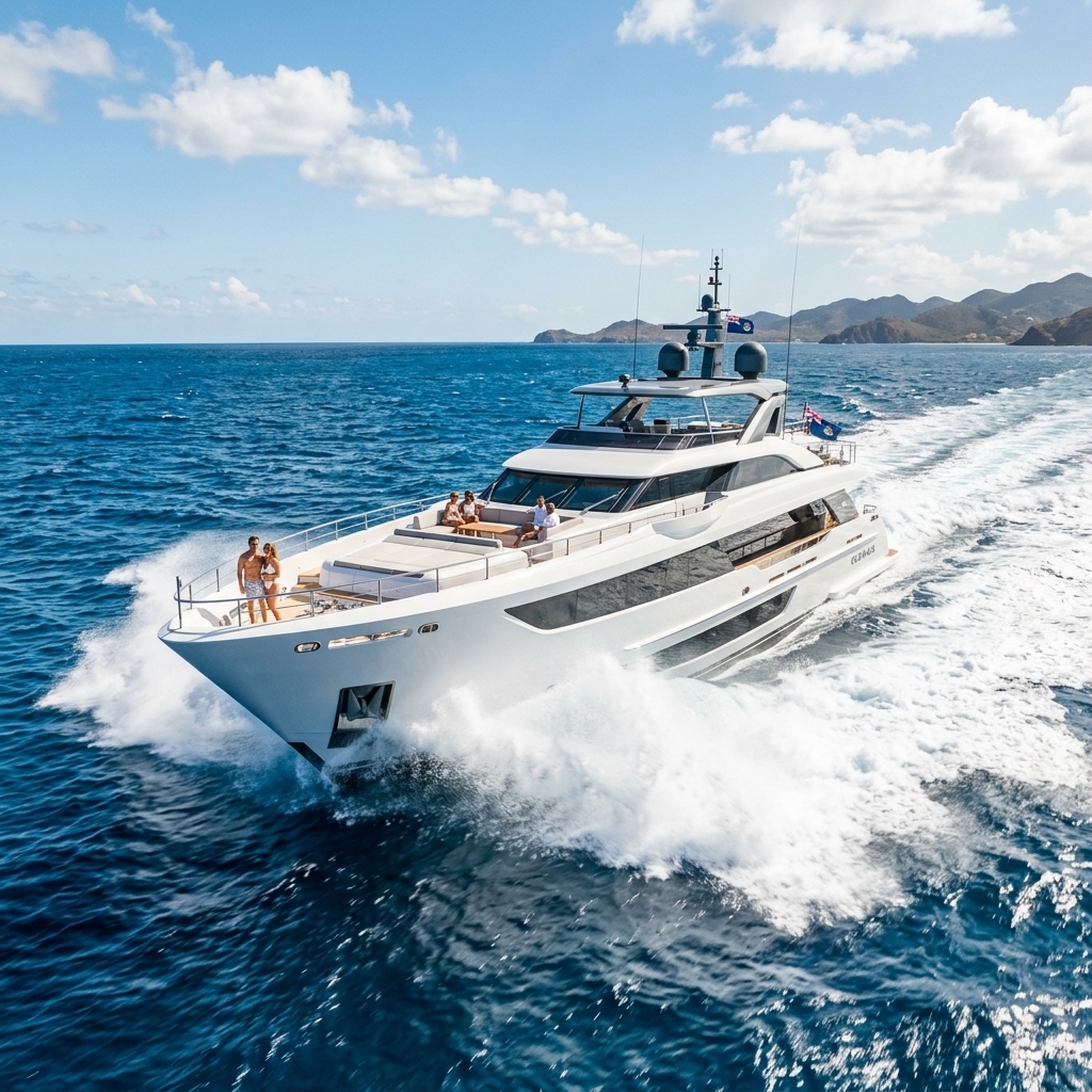 Luxury Yacht Exterior